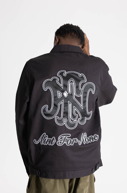 "AFN X DICKIES JACKET" (BLACK)