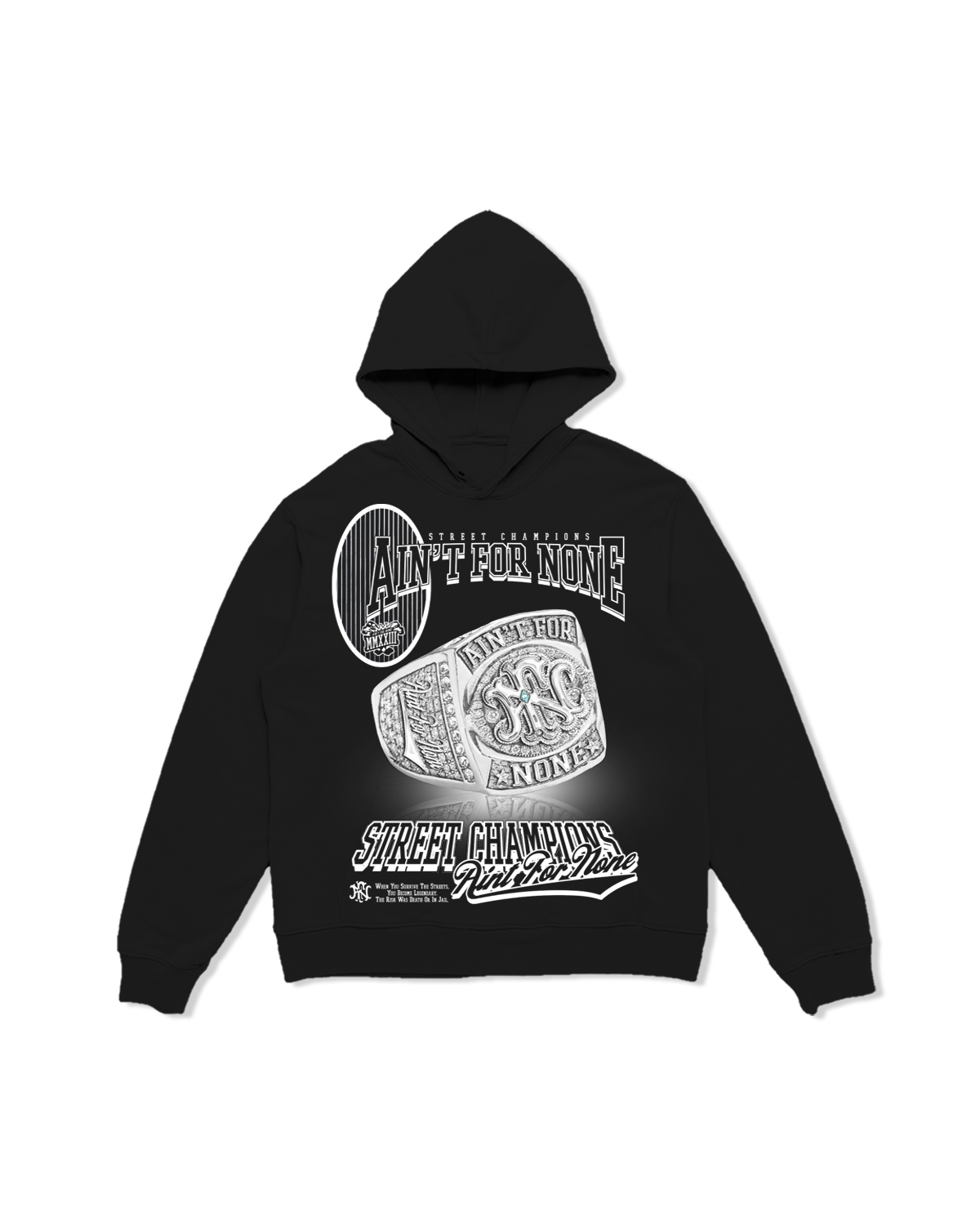 "STREET CHAMPIONS" HOODIE (BLACK)